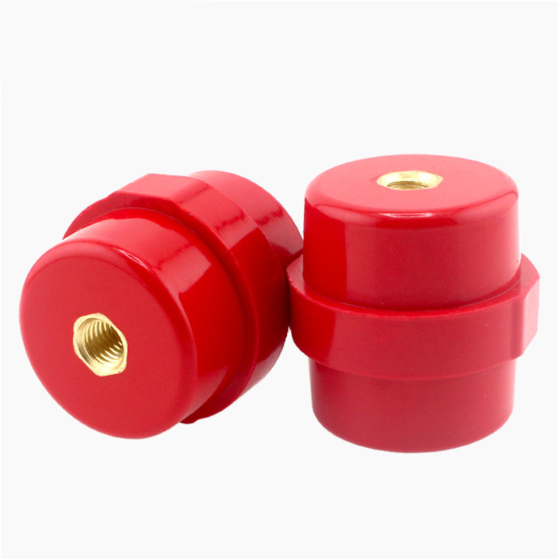 Electric Insulator Plastic Insulator SM 40 M8 M10 DMC Hexagonal Low Voltage Bus Bar Support Insulator for SEP
