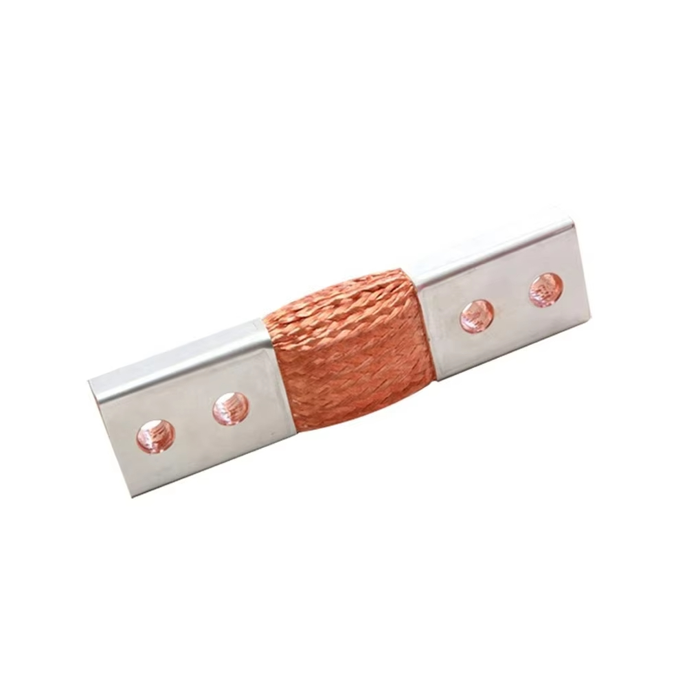 Low and Medium Voltage Braid Connectors Shunts Flexible Braid Copper Busbar