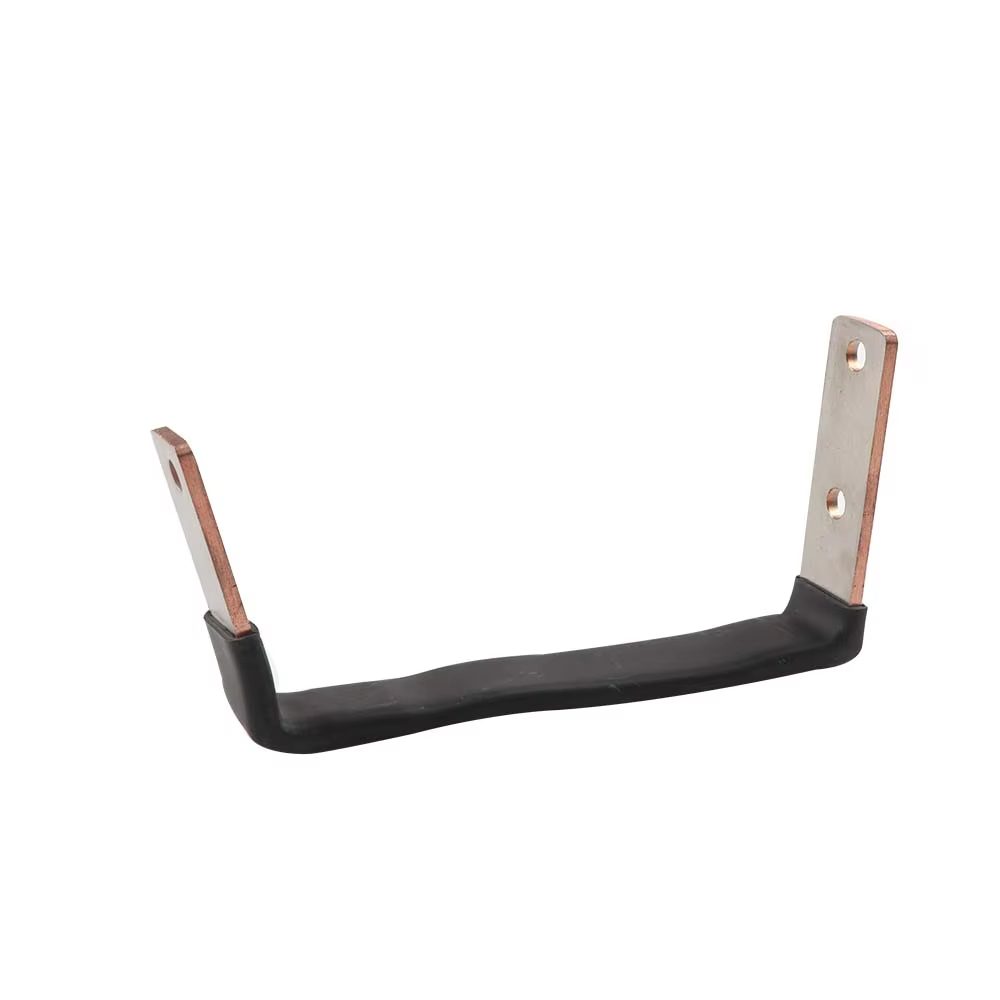 Flexible busbar new energy copper strip flexible connection busbar copper transition plate insulated busbar
